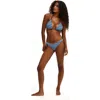Body Dip Front High Side Brazilian Bikini Bottom In Multi