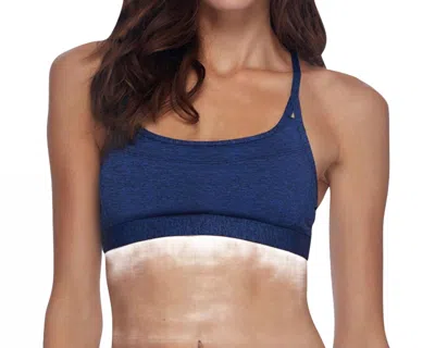 Body Glove Axis Light Impact Sports Bra In Midnight In Blue