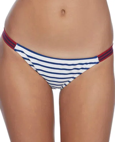 Body Glove Bali Moderate Coverage Bikini Bottom In Bdg Samana In White