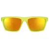 Body Glove Bg 25 401 Neon Mir Hyd Orange Square Unisex Sunglasses 10269695.lts Neon Mir Hyd In Green