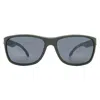 Body Glove Bg 25 402 Grn Hyd Smoke Rectangular Unisex Sunglasses 10269696.lts Grn Hyd In Black