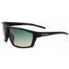 Body Glove Bg 25 418 Polarized Green Mirror Wrap Unisex Sunglasses 10270155.cgr Blkgrn