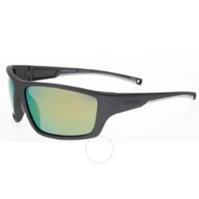 Body Glove Bgfl 25 425 Polarized Orange Mirror Wrap Men's Sunglasses 10270146.cgr Chrorg
