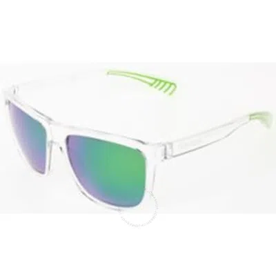 Body Glove Bgm 2104 Polarized Green Mirror Square Unisex Sunglasses 10266927.cgr Crygrn