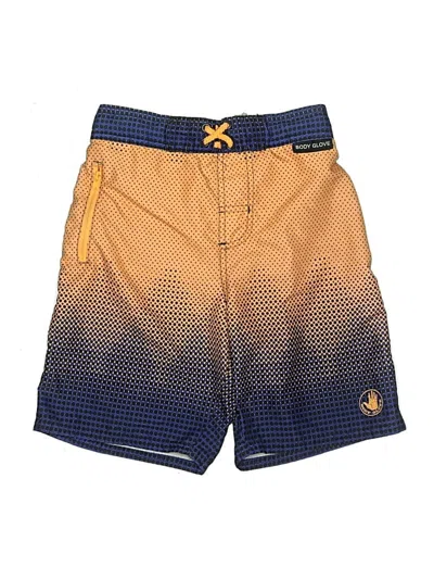Pre-owned Body Glove Kids' Board Shorts In Yellow