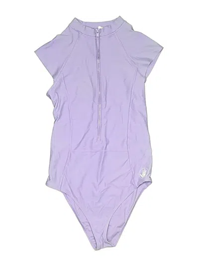 Pre-owned Body Glove Bodysuit In Purple