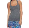 Body Glove Borasco Cross Back Tank Top In Grey In Grey