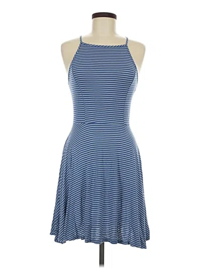 Pre-owned Body Glove Casual Dress In Blue