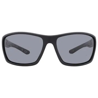 Body Glove Fl 26 Polarized Smoke Rectangular Men's Sunglasses 10266981.csc Blksmk 62