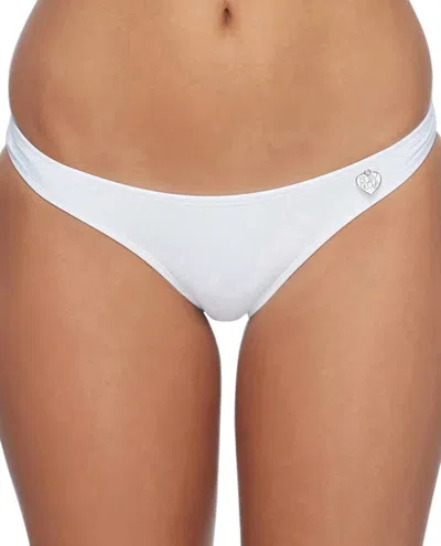 Body Glove Full Coverage Bikini Bottom In Smoothies White In Multi