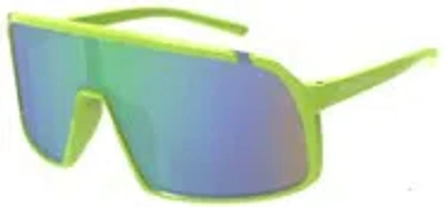 Body Glove Green Shield Unisex Sunglasses 10265086.cgr Grngrn In Multi