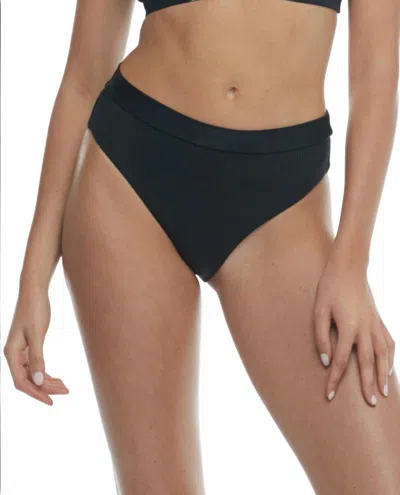 Body Glove Ibiza Marlee High-waist Bikini Bottom In Black