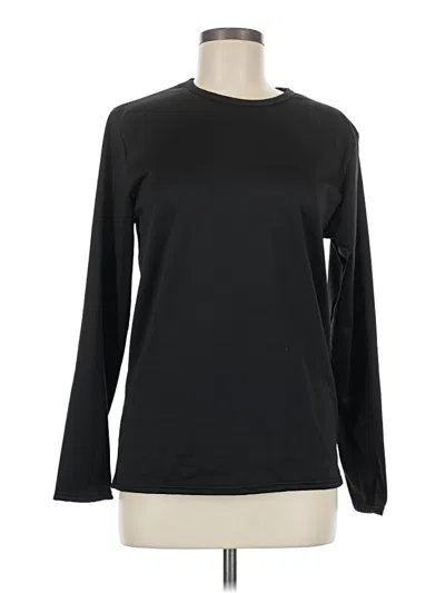 Pre-owned Body Glove Long Sleeve T-shirt In Black