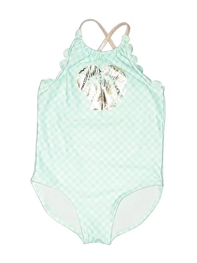 Pre-owned Body Glove Kids' One Piece Swimsuit In Green
