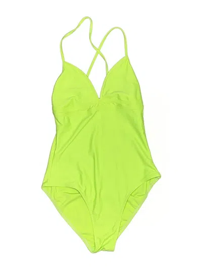 Pre-owned Body Glove One Piece Swimsuit In Green