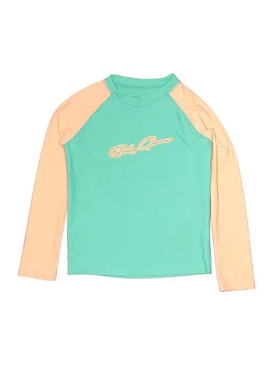 Pre-owned Body Glove Kids' Rash Guard In Green