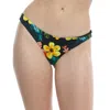 Body Glove Rosalia Womens Floral Bikini Swim Bottom Separates In Black