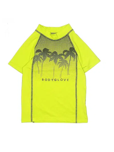Pre-owned Body Glove Kids' Short Sleeve T-shirt In Yellow