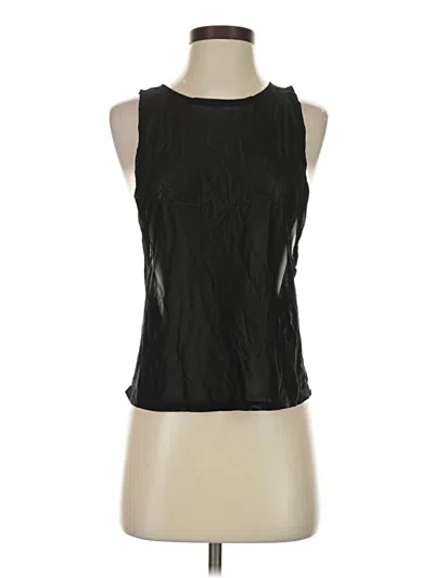 Pre-owned Body Glove Sleeveless Blouse In Black