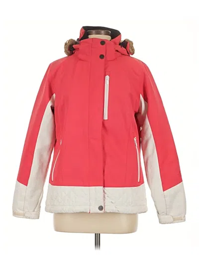 Pre-owned Body Glove Snow Jacket In Red