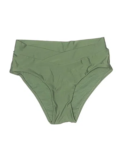 Pre-owned Body Glove Swimsuit Bottoms In Green