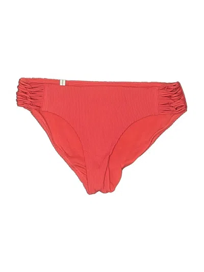 Pre-owned Body Glove Swimsuit Bottoms In Red