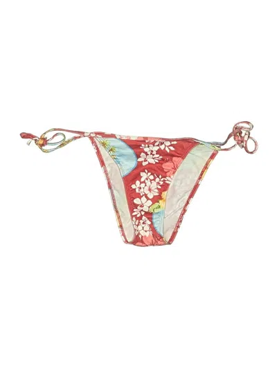 Pre-owned Body Glove Swimsuit Bottoms In Red