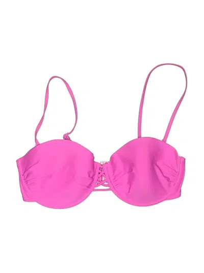 Pre-owned Body Glove Swimsuit Top Pink Swimwear
