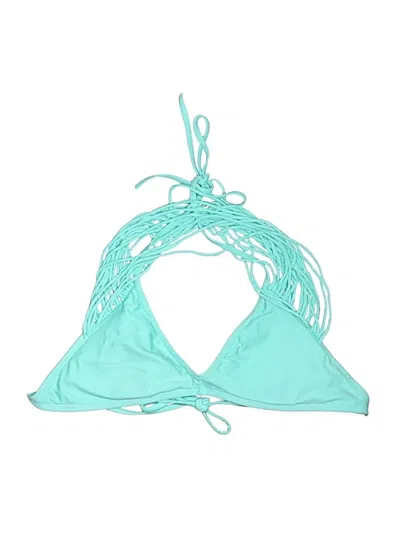 Pre-owned Body Glove Swimsuit Top Teal Swimwear