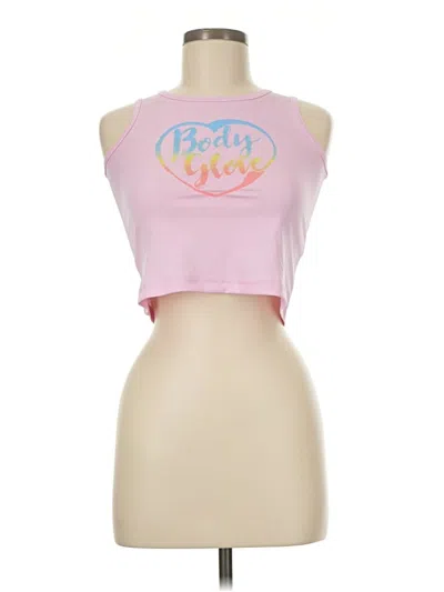 Body Glove Tank Top Pink Halter Neckline Tops