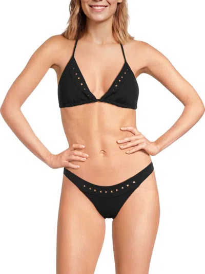 Body Glove Women's Constellation Bikini Top In Black