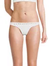 Body Glove Women's Constellation Eyelet Bikini Bottom In Snow