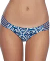 Body Glove Women's Surf Rider Full Coverage Bikini Bottom In Artefact Flirty In Multi