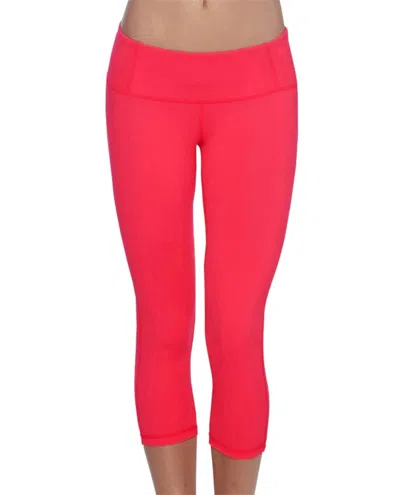 Body Glove Work It Capri Leggings In Diva In Multi