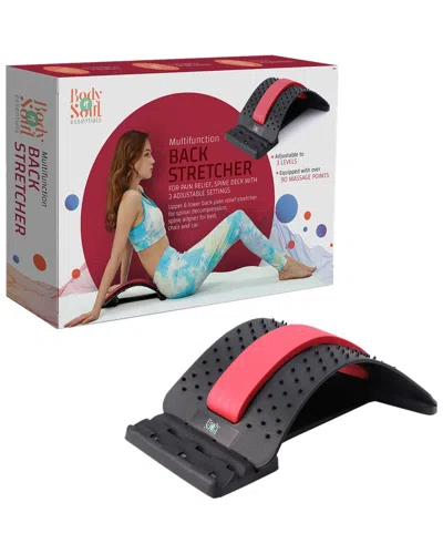 Body N Soul Multi-level Back Stretching Device In Black