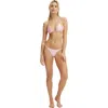 Body String Triangle Bikini Top In Pink