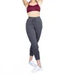 Body Wrappers French Terry Tapered Joggers With Front Pockets In Charcoal In Gray