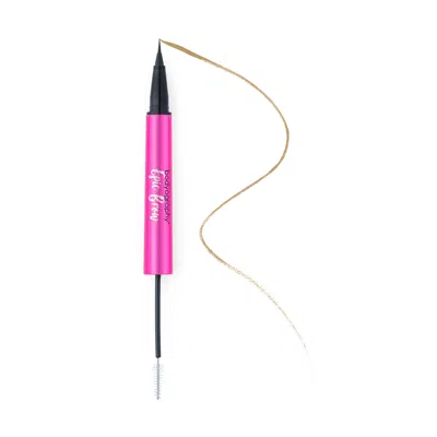 Bodyography Epic Brow — 2-in-1 Precision Brow Pen + Clear Setting Gel In Brown