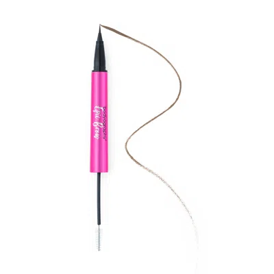 Bodyography Epic Brow — 2-in-1 Precision Brow Pen + Clear Setting Gel In Gray