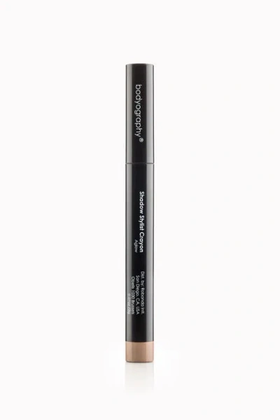 Bodyography Shadow Stylist Crayon Cobalt -metallic Royal Blue 0.07oz In Aglow -metallic Champagne