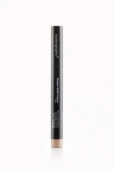Bodyography Shadow Stylist Crayon Cobalt -metallic Royal Blue 0.07oz In Coin -metallic Rose Gold