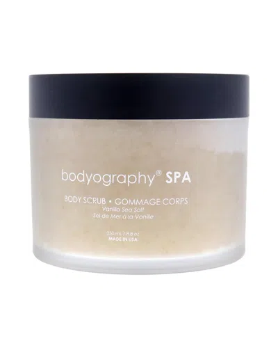 Bodyography ® Unisex 8.8oz Vanilla Sea Salt Spa Body Scrub In Transparent