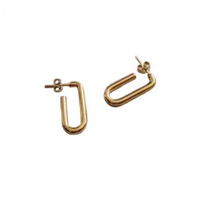 Boem Collection Coco Hoops In Gold