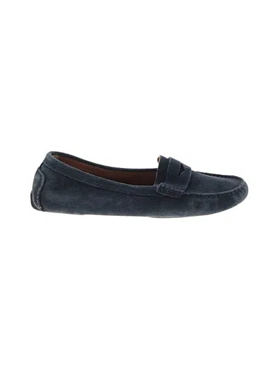 Pre-owned Boemos Flats In Blue