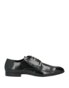 Boemos Man Lace-up Shoes Black Size 6 Leather
