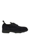 BOEMOS BOEMOS MAN LACE-UP SHOES MIDNIGHT BLUE SIZE 11 LEATHER
