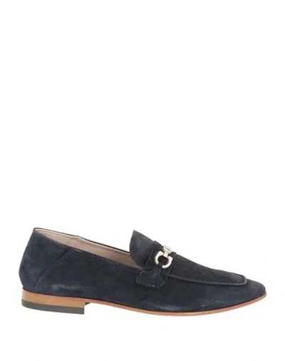 Boemos Man Loafers Midnight Blue Size 11 Leather