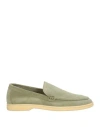 Boemos Man Loafers Sage Green Size 9 Soft Leather