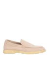Boemos Woman Loafers Blush Size 8 Leather In Pink