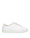 Boemos Woman Sneakers White Size 8 Leather